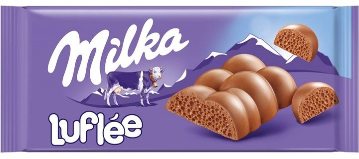 MILKA BUBBLY ALPINE MILK 90g