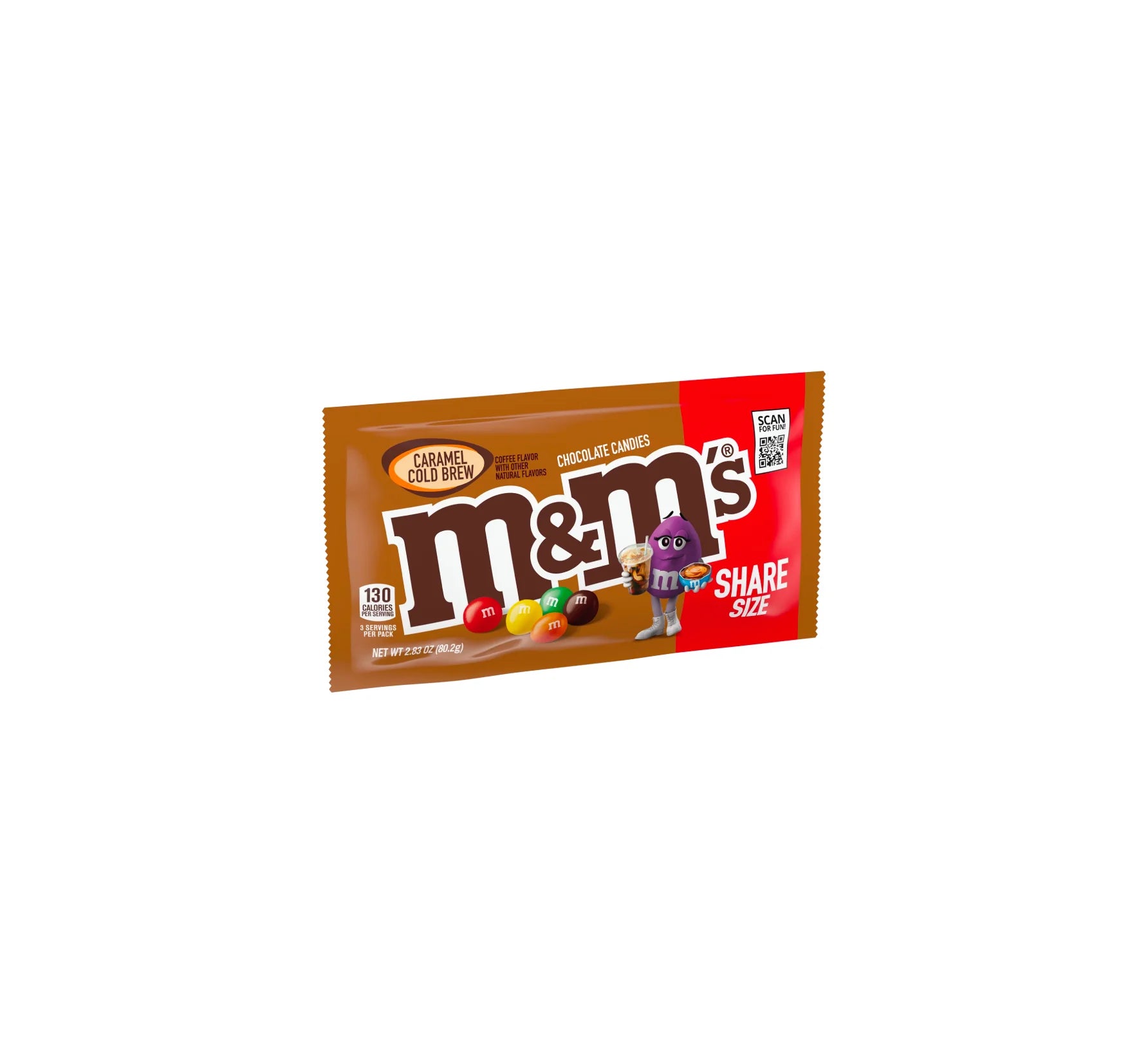 M&MS CARAMEL COLD BREW SHARE SIZE 80,2g
