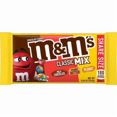 M&MS CLASSIC MIX SHARE SIZE 70.9g