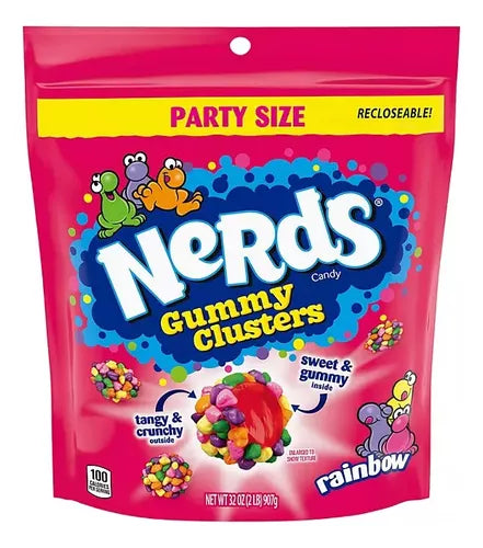 NERDS GUMMY CLUSTERS PARTY SIZE 907g
