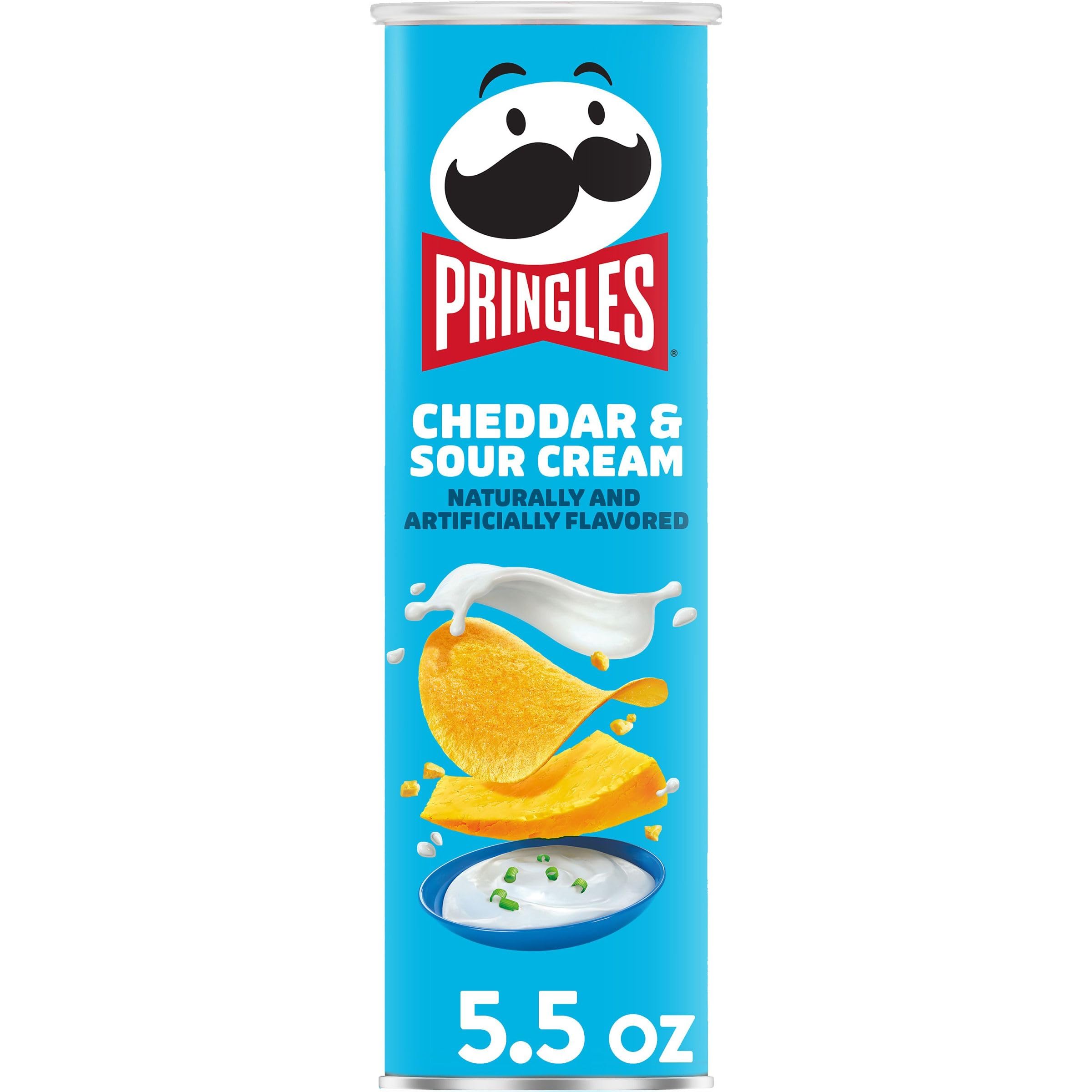 PRINGLES CHEDDAR & SOUR CREAM 158g
