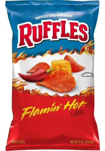 RUFFLES FLAMIN HOT 226.8g