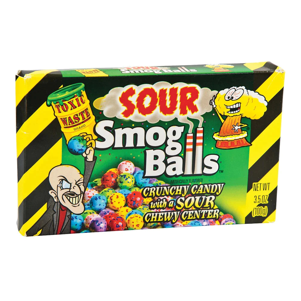 TOXIC WASTE SOUR SMOG BALLS 100g