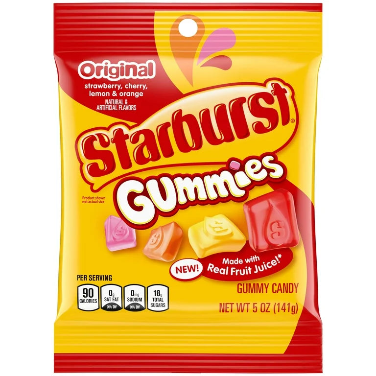 STARBURST GUMMIES 141g
