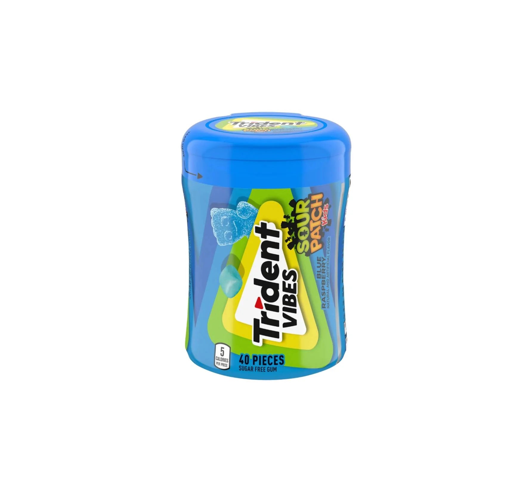 TRIDENT VIBES SOUR PATCH BLUE RAS 40PZ