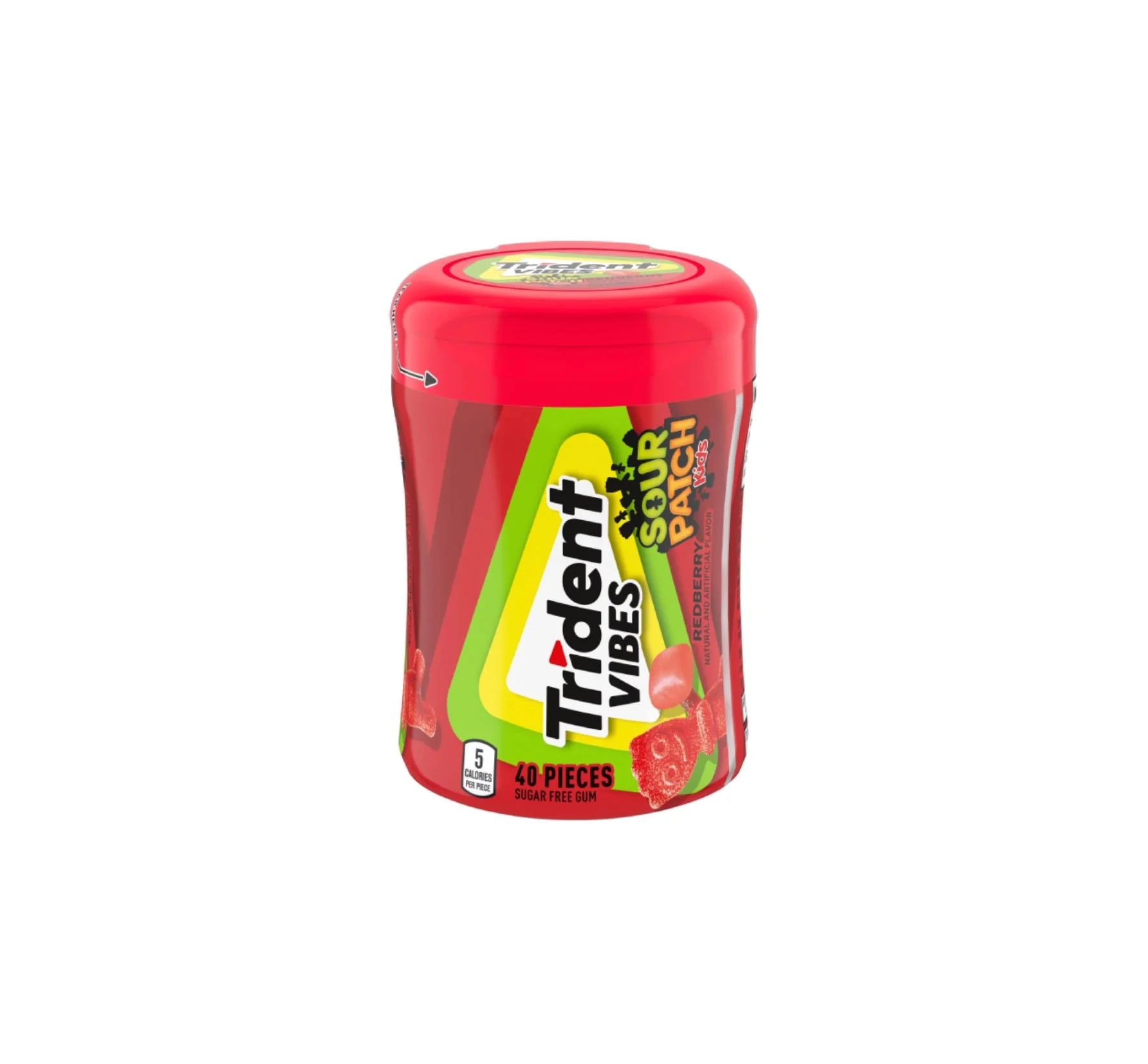 TRIDENT VIBES SOUR PATCH RED BERRY 40PZ