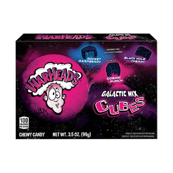 WARHEADS GALACTIC CUBES 99g
