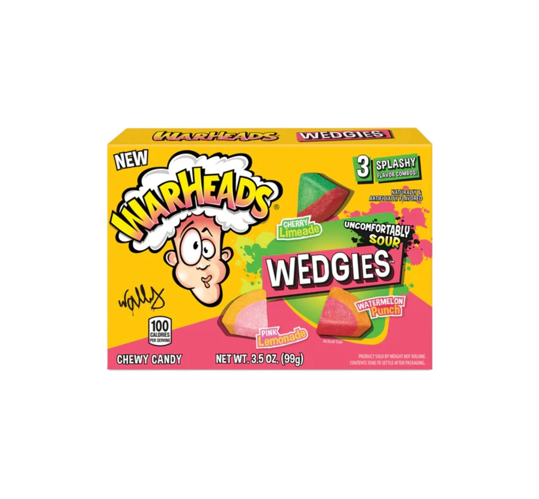 WARHEADS SOUR WEDGIES 99g